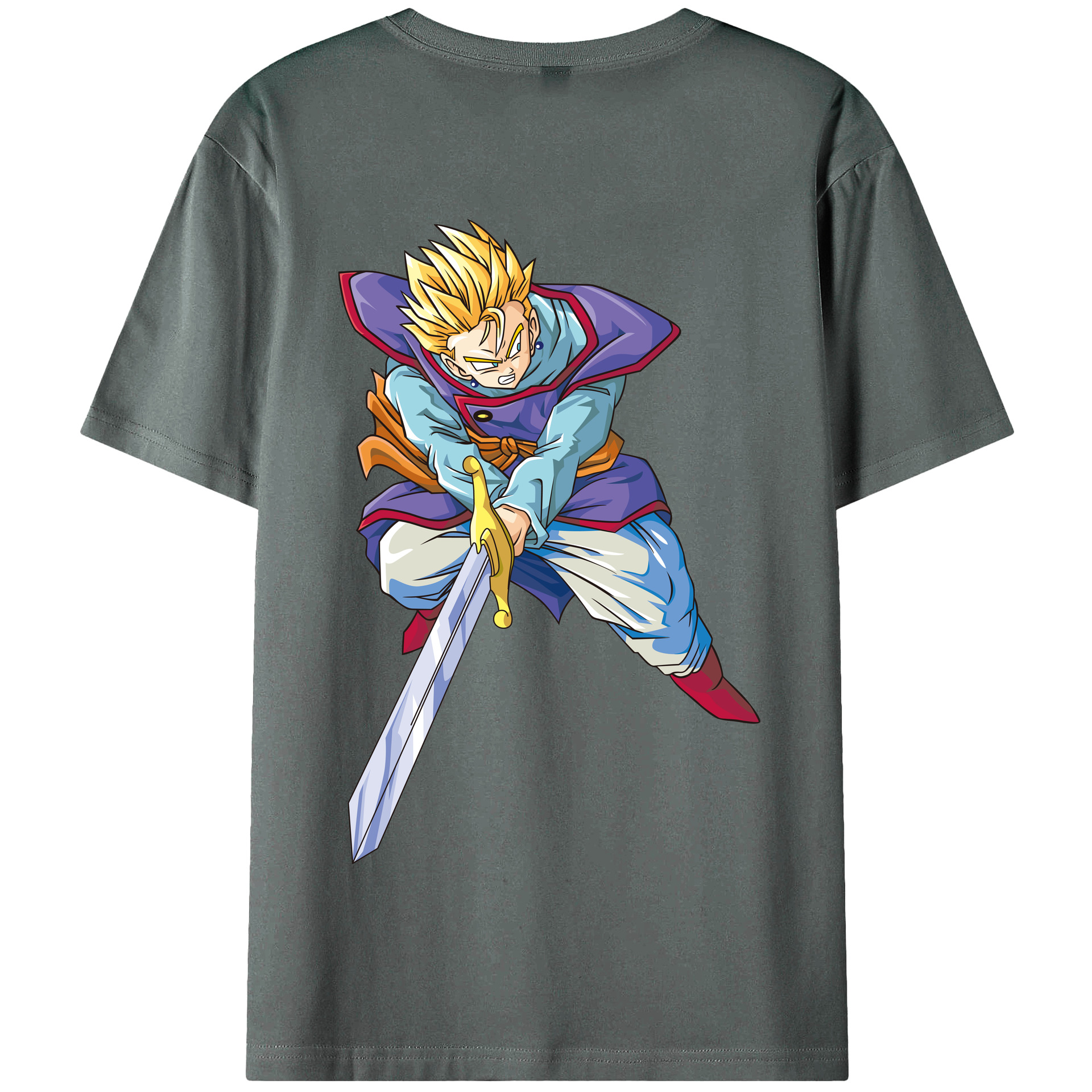 （画像用） ドラゴンボール DRAGON BALL 綿100％半袖Tシャツ（背面プリント）